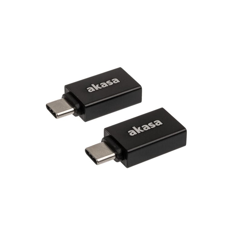 Akasa Type A to Type C USB adapter - 2 pieces image number 1