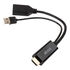 Akasa HDMI to DisplayPort Adapter Cable - black image number null