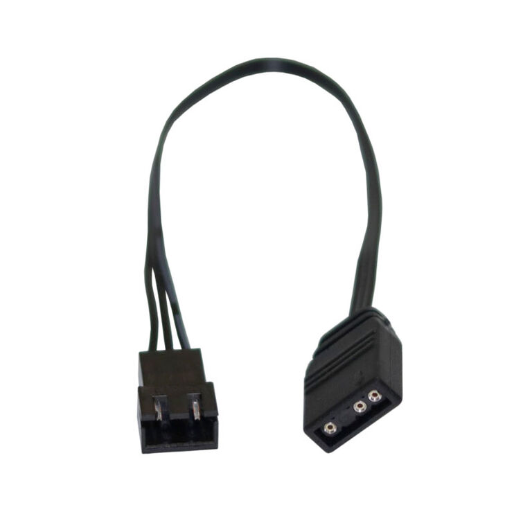 Alphacool Digital RGB LED Y-cable 3-way with JST connector, black - 30cm image number 2