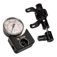 aqua computer Dr. Drop Professional pressure testing device including air pump