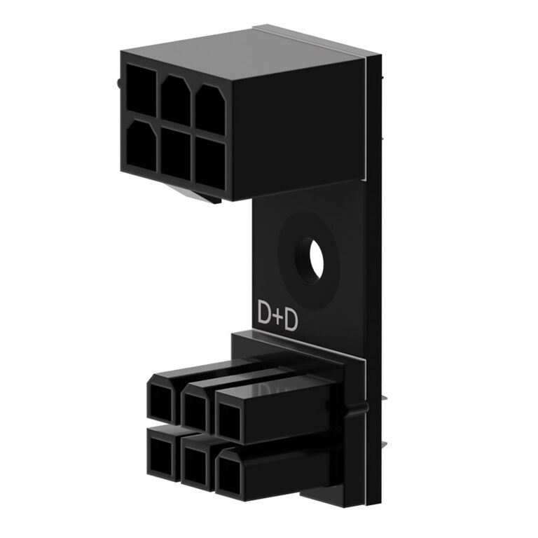 Singularity Computers 6-Pin PCIe 180 Degree Adapter D+D image number 0