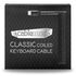 CableMod Classic Coiled Keyboard Cable USB-C to USB Type A, Midnight Black - 150cm image number null