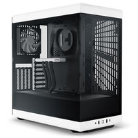 Hyte Y40 Midi Tower, Tempered Glass - black/white