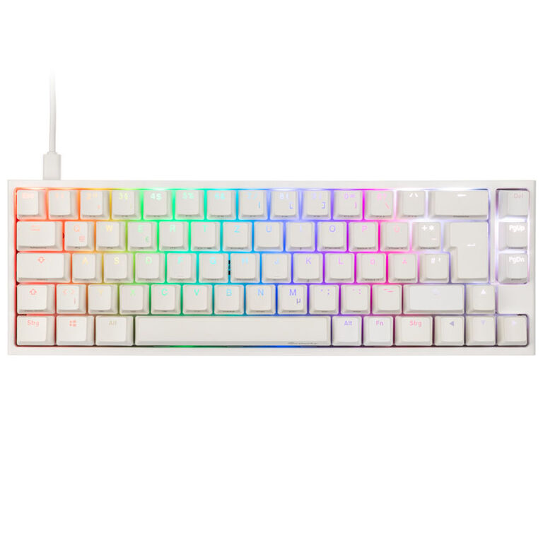 Ducky One 2 SF Gaming Keyboard, MX-Silent-Red, RGB LED - white image number 1
