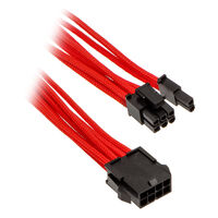 PHANTEKS 6+2-Pin PCIe Extension 50cm - sleeved red