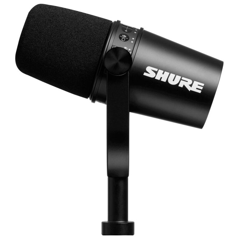 Shure MV7 Podcast and Streaming Microphone - black image number 2