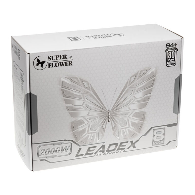 Super Flower Leadex 80 PLUS Platinum 8Pack Edt. Power Supply - 2,000 Watts image number 7
