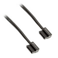 SilverStone SST-CP11B Super Low Profile SATA-Kabel - 50 cm, schwarz
