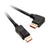 InLine 8K (UHD-2) DisplayPort Cable, right angled, black - 2m image number null