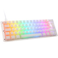 Ducky One 3 Aura White Mini Gaming Keyboard, RGB LED - MX-Brown