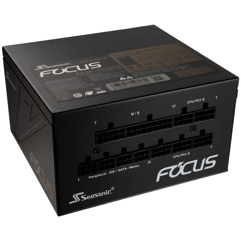 Seasonic Focus GX 80 Plus Gold PSU, modular - 850 Watt image number 2
