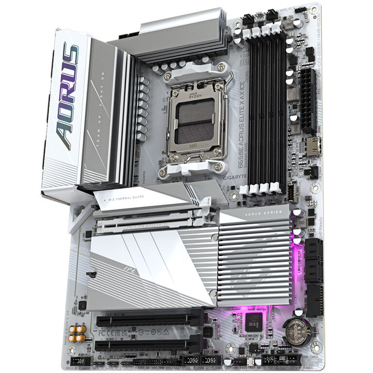 GIGABYTE B650E Aorus Elite X ICE, AMD B650E Motherboard - Socket AM5, DDR5 image number 4