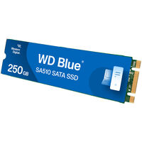 Western Digital WD Blue SA510 M.2 SSD, SATA 6G - 250 GB