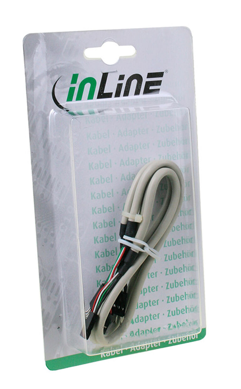 Internal USB 2.0 Extension Cable, 2x30cm image number 1