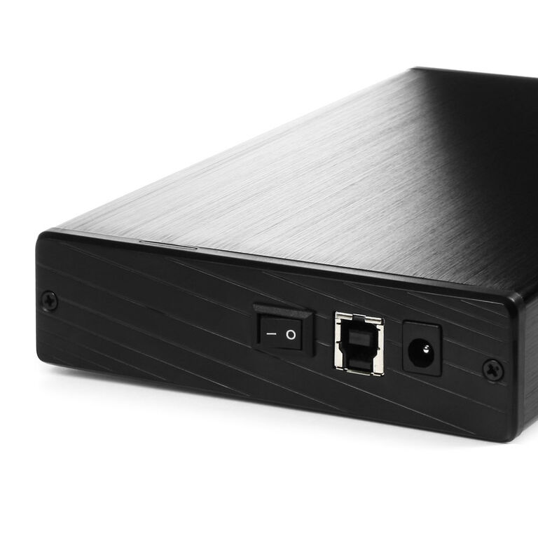 AXAGON EE35-XA3 external 3.5" enclosure, USB 3.0, SATA II, aluminium - black image number 3
