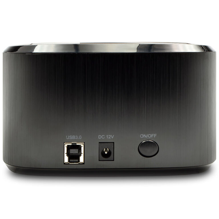 AXAGON ADSA-ST Dual Docking Station, USB 3.0, 2x 2.5"/3.5" SSD/HDD, SATA 6 - black image number 3