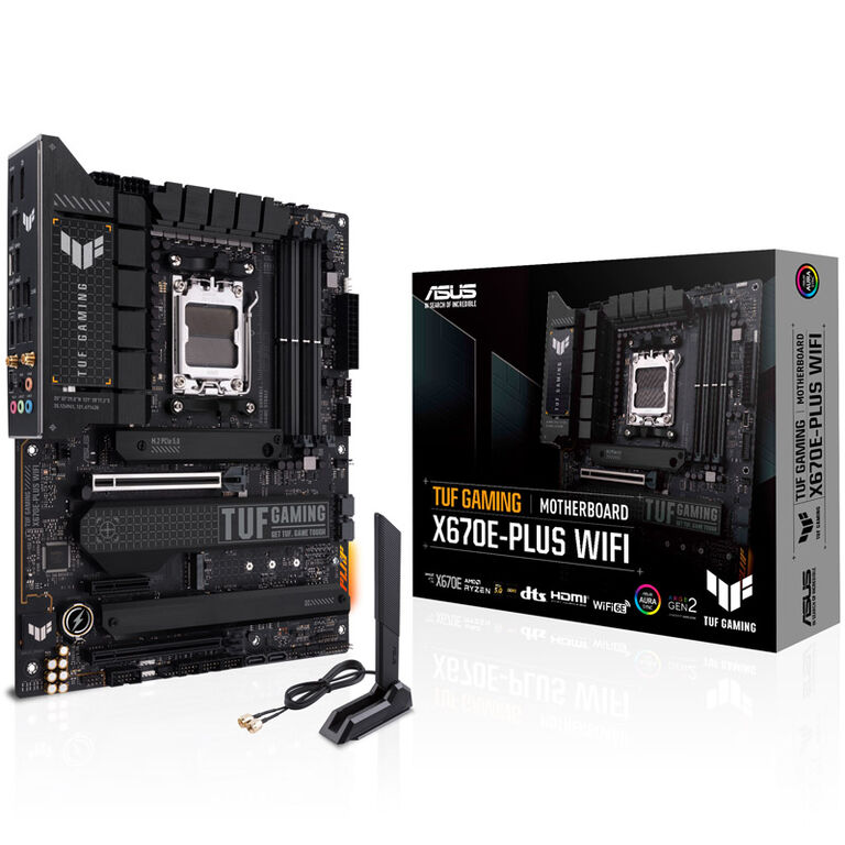 ASUS TUF Gaming X670E-Plus WiFi, AMD X670E motherboard - Socket AM5 image number 0