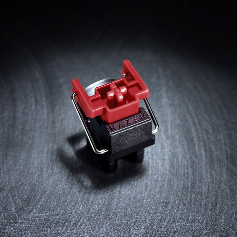 Razer Huntsman V2 Gaming Tastatur, TKL, Red Switch - schwarz image number 4