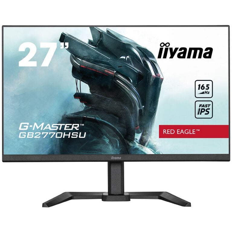 iiyama G-Master GB2770HSU-B5 Red Eagle, 68.6 cm (27 inches), 165Hz, FreeSync, IPS - DP, HDMI image number 2