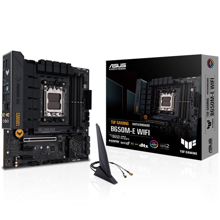 ASUS TUF Gaming B650M-E WIFI, AMD B650 motherboard, Socket AM5, DDR5 image number 0