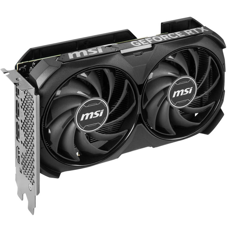 MSI GeForce RTX 4060 Ti Ventus 2X Black 8G OC, 8192 MB GDDR6 image number 4