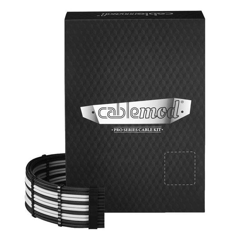 CableMod C-Series PRO ModMesh Cable Kit für Corsair AXi/HXi/RM (Yellow Label) - schwarz/weiß image number 0