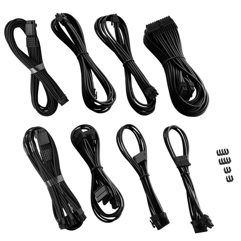 CableMod RT-Series PRO ModMesh 12VHPWR Dual Cable Kit for ASUS/Seasonic - black image number 0