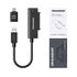 Grey Gear USB-C and USB-A cable for 2.5-inch SATA drives image number null