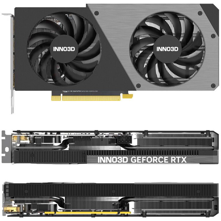 INNO3D GeForce RTX 4060 Ti Twin X2, 8192 MB GDDR6 image number 2