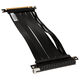 SilverStone Riser flat ribbon cable, 22cm - black