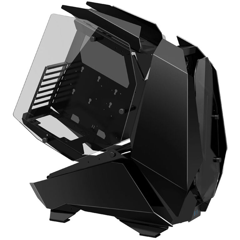 Jonsbo MOD5 Full Tower Showcase, Tempered Glass - black image number 0