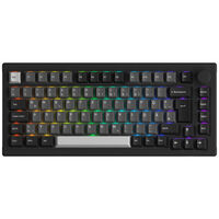 AKKO 5075B Plus S Black&Silver Gaming Keyboard - V3 Pro Cream Blue