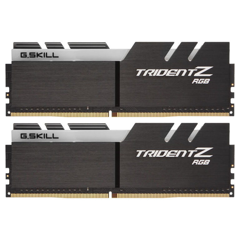 G.Skill Trident Z RGB for AMD, DDR4-3200, CL16 - 16 GB dual kit, black image number 2