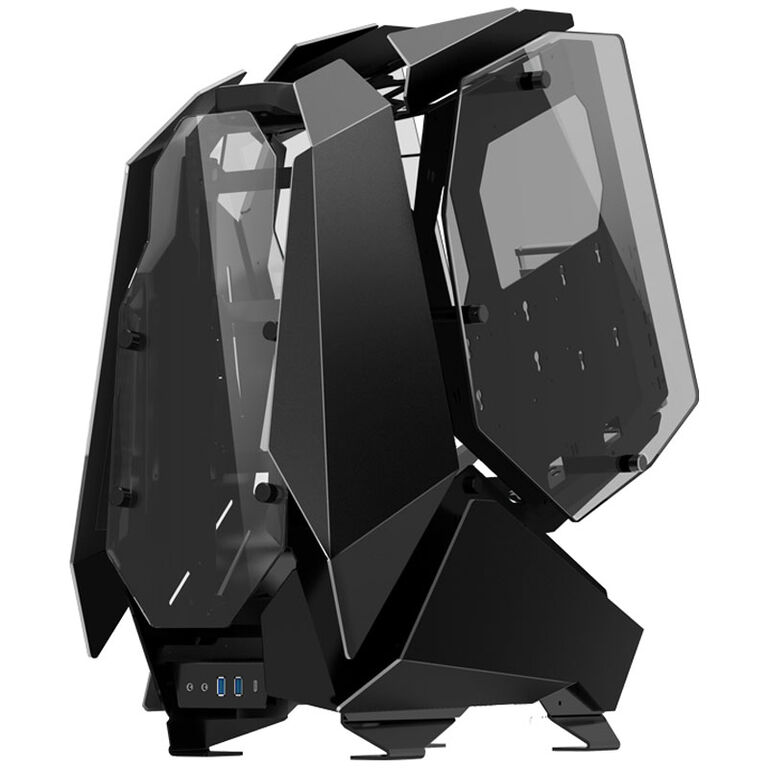Jonsbo MOD5 Full Tower Showcase, Tempered Glass - black image number 3