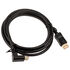 InLine 8K (UHD-2) DisplayPort Cable, downward angled, black - 2m image number null