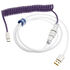 Ducky Premicord Creator coiled cable, USB Type C to Type A - 1.8m image number null
