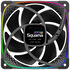 Geometric Future Squama 2503B RGB Fan, 3-Pack - 120 mm, black image number null