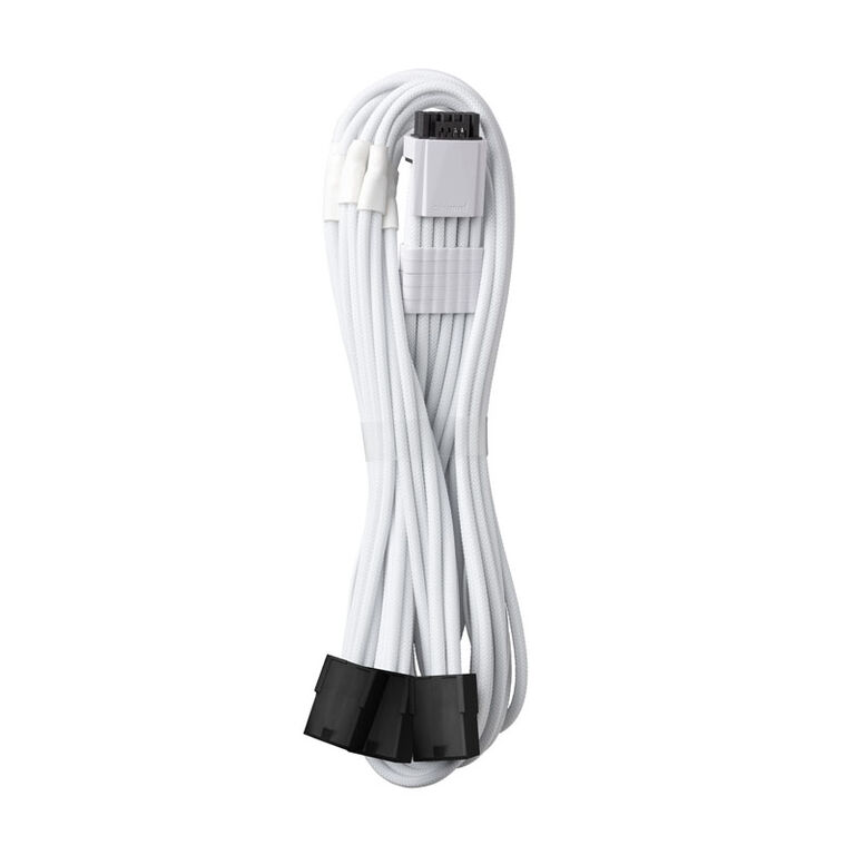 CableMod PRO ModMesh 12VHPWR to 3x PCI-e Cable - 45cm, white image number 0
