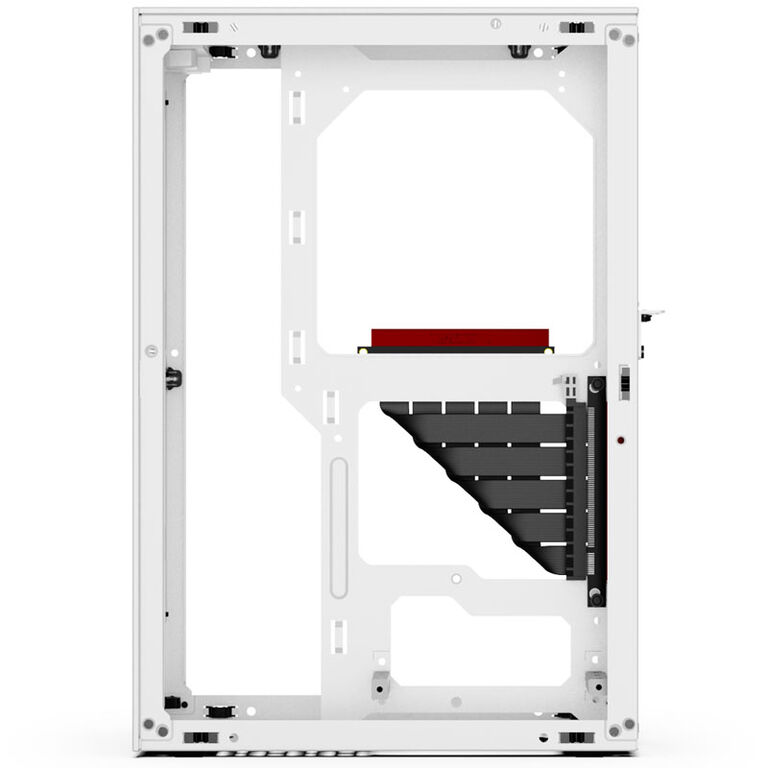 Ssupd Meshlicious Full Mesh PCIE 4.0 Edition Mini-ITX Case - white image number 2