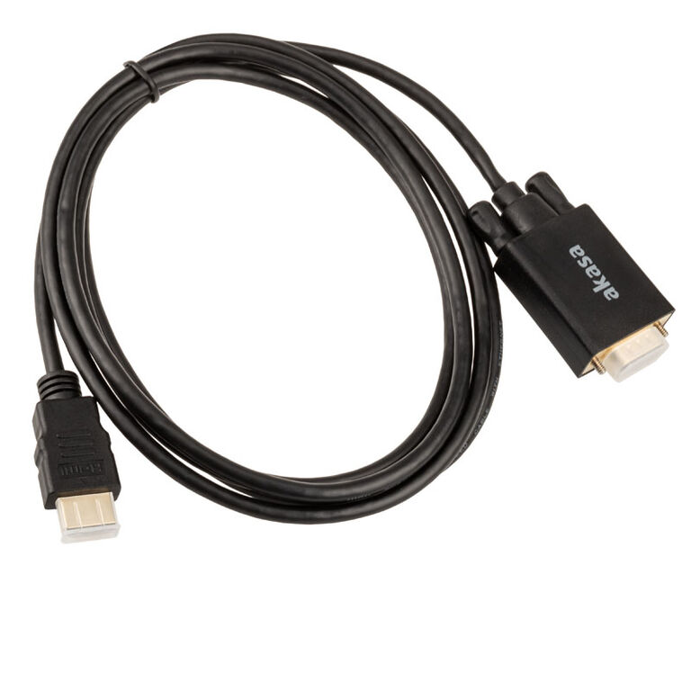 Akasa HDMI to VGA adapter cable image number 1