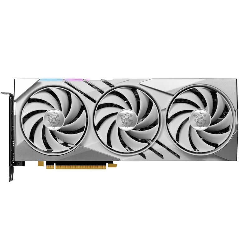 MSI GeForce RTX 4070 Super Gaming X Slim White 12G, 12288 MB GDDR6X image number 2