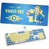 Ducky x Fallout Vault-Tec Limited Edition One 3 Gaming Tastatur + Mauspad - MX-Silent-Red image number null