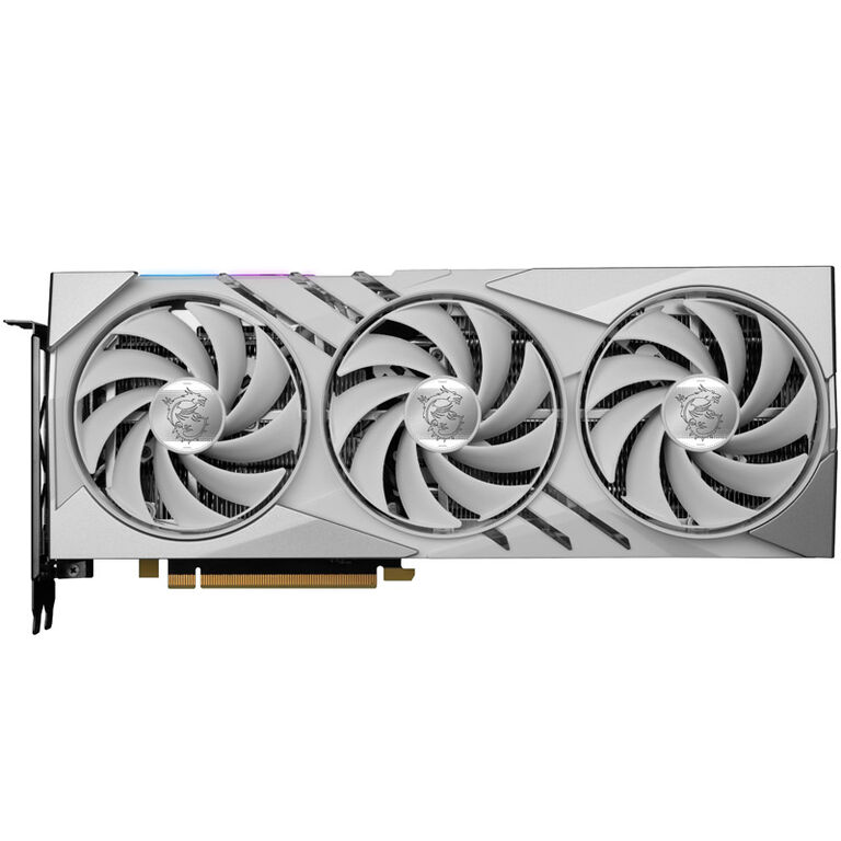 MSI GeForce RTX 4060 Ti Gaming X Slim White 16G, 16384 MB GDDR6X image number 2