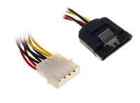 InLine SATA power adapter cable to 4-pin Molex - 15cm