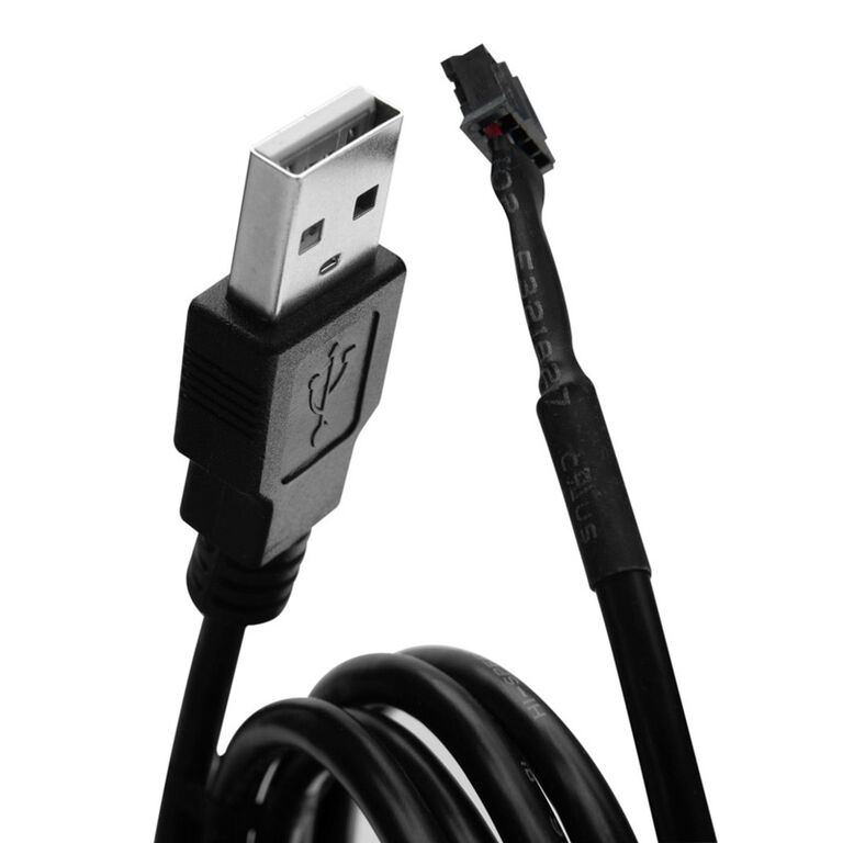 EK Water Blocks EK-Loop Connect external USB cable - 1m, black image number 1