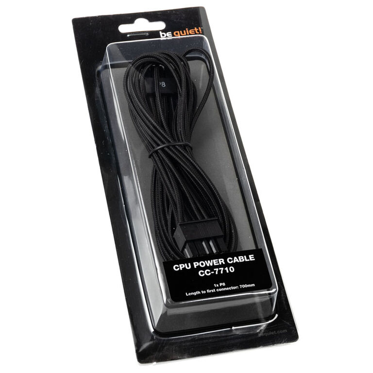 be quiet! CC-7710 8-pin EPS12V cable for modular power supplies - black image number 2