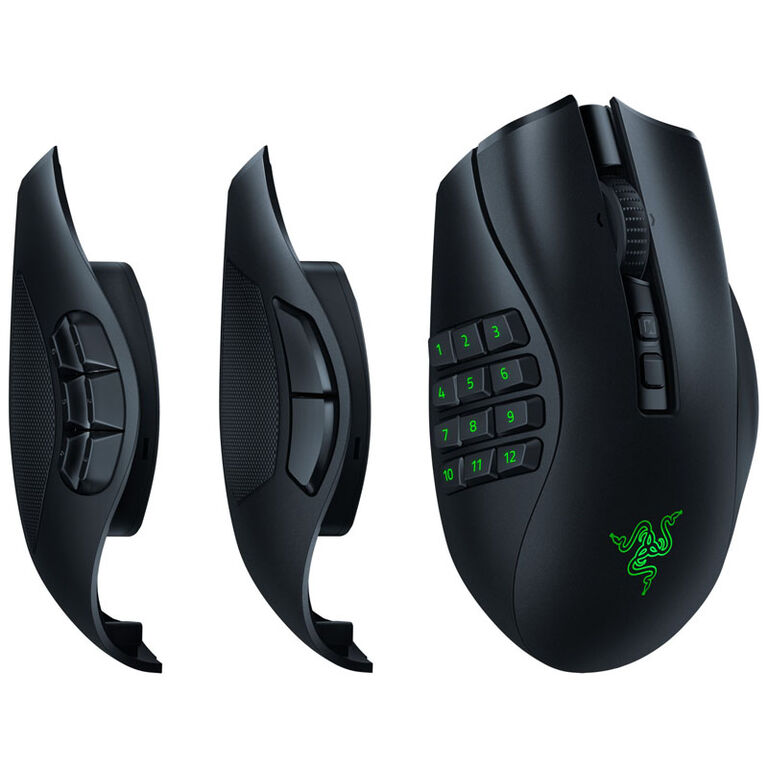 Razer Naga V2 Pro Gaming Mouse USB/Bluetooth - black image number 3