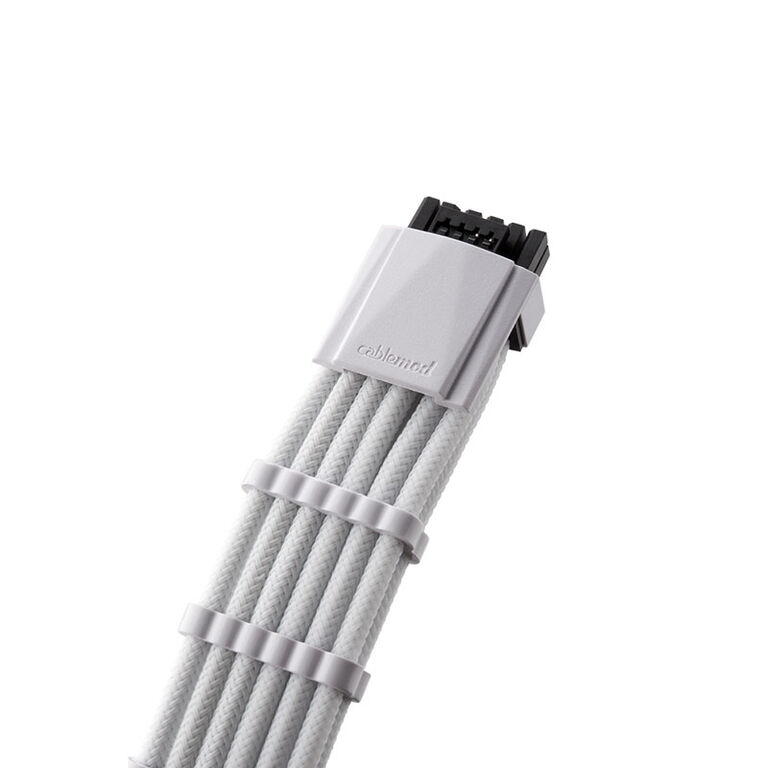 CableMod RT-Series PRO ModMesh 12VHPWR to 3x PCI-e Kabel for ASUS/Seasonic - 60cm, white image number 1