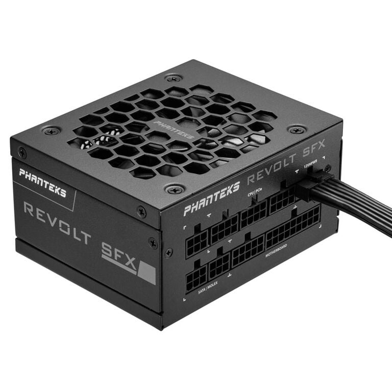 PHANTEKS Revolt SFX 80 PLUS Platinum power supply, modular, ATX 3.0 - 850 Watts image number 4