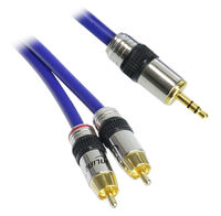 InLine Cinch/Jack Cable, 2x Cinch to 3.5mm Jack - 2m